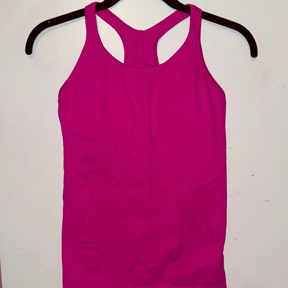 Lulu Women's Pink Tank Top